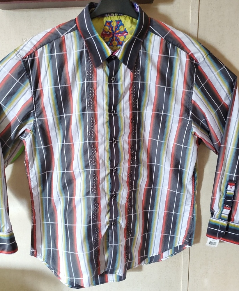 Robert Graham Mens 3XL Tall Brand New Long Sleeve